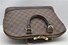 Authentic Louis Vuitton Damier Alma Hand Bag Purse N51131 LV 4182F