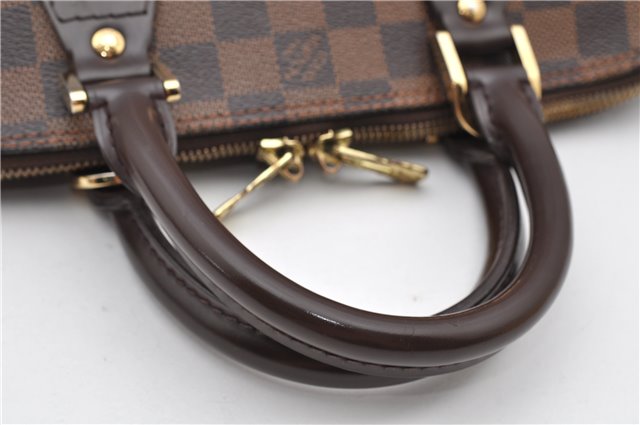 Authentic Louis Vuitton Damier Alma Hand Bag Purse N51131 LV 4182F