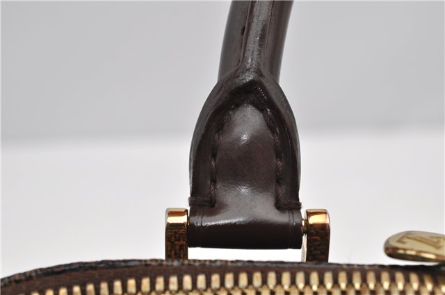 Authentic Louis Vuitton Damier Alma Hand Bag Purse N51131 LV 4182F