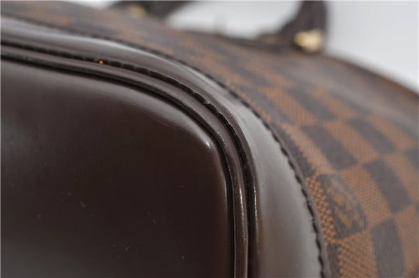 Authentic Louis Vuitton Damier Alma Hand Bag Purse N51131 LV 4182F