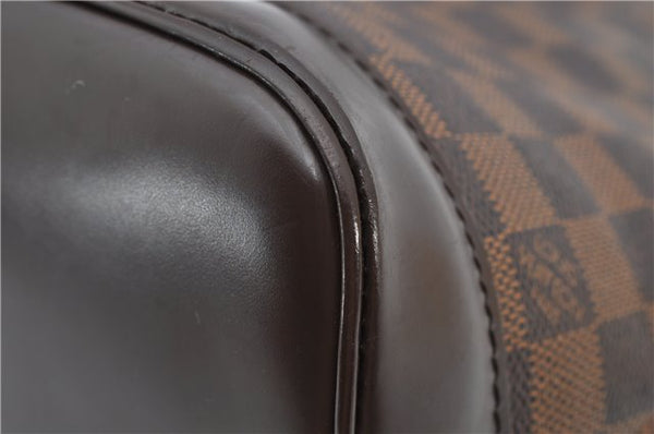 Authentic Louis Vuitton Damier Alma Hand Bag Purse N51131 LV 4182F