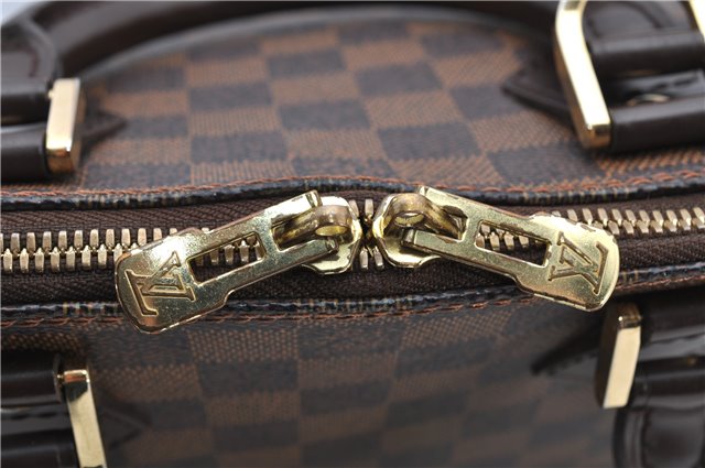 Authentic Louis Vuitton Damier Alma Hand Bag Purse N51131 LV 4182F