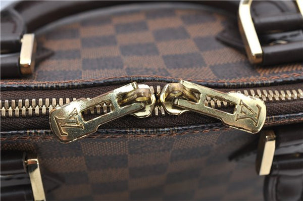 Authentic Louis Vuitton Damier Alma Hand Bag Purse N51131 LV 4182F