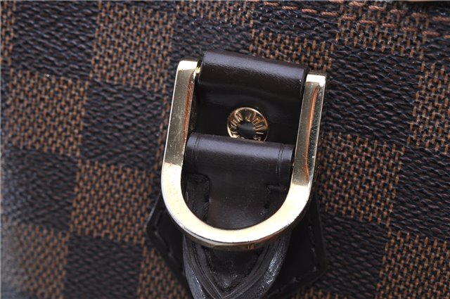 Authentic Louis Vuitton Damier Alma Hand Bag Purse N51131 LV 4182F