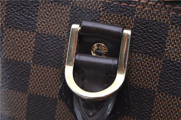 Authentic Louis Vuitton Damier Alma Hand Bag Purse N51131 LV 4182F