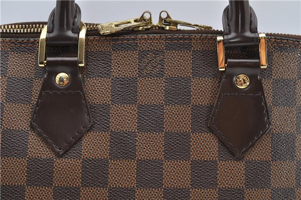 Authentic Louis Vuitton Damier Alma Hand Bag Purse N51131 LV 4182F