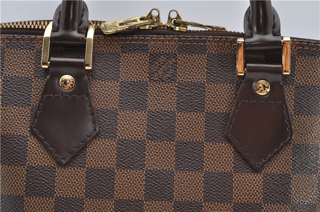 Authentic Louis Vuitton Damier Alma Hand Bag Purse N51131 LV 4182F