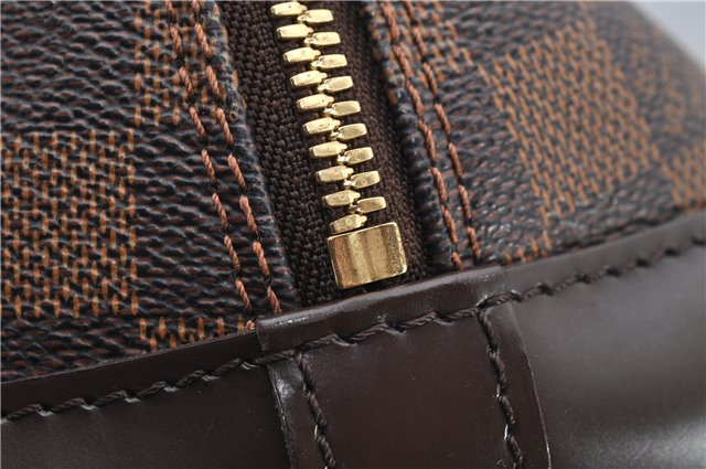 Authentic Louis Vuitton Damier Alma Hand Bag Purse N51131 LV 4182F