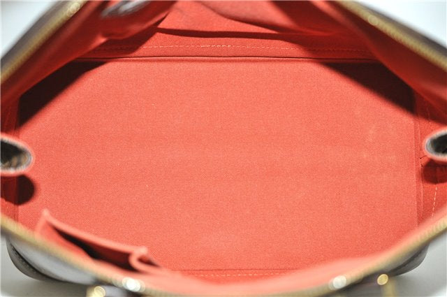 Authentic Louis Vuitton Damier Alma Hand Bag Purse N51131 LV 4182F