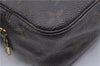 Auth Louis Vuitton Monogram Trousse Toilette 23 Clutch Hand Bag M47524 LV 4183D