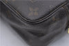 Auth Louis Vuitton Monogram Trousse Toilette 23 Clutch Hand Bag M47524 LV 4183D