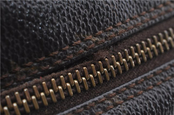 Auth Louis Vuitton Monogram Trousse Toilette 23 Clutch Hand Bag M47524 LV 4183D