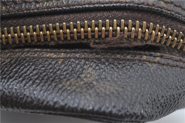 Auth Louis Vuitton Monogram Trousse Toilette 23 Clutch Hand Bag M47524 LV 4183D