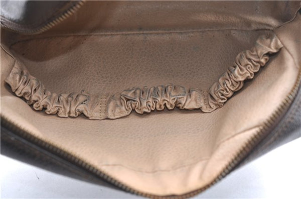 Auth Louis Vuitton Monogram Trousse Toilette 23 Clutch Hand Bag M47524 LV 4183D