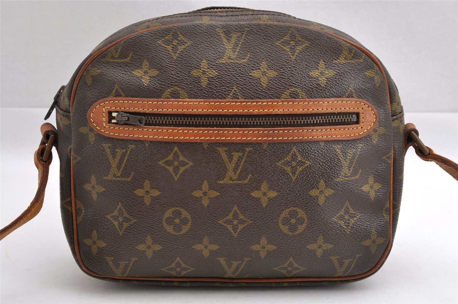 Authentic Louis Vuitton Monogram Senlis Shoulder Cross Bag Old Model LV 4183I