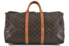 Auth Louis Vuitton Monogram Keepall Bandouliere 50 Boston Bag M41416 LV 4184D