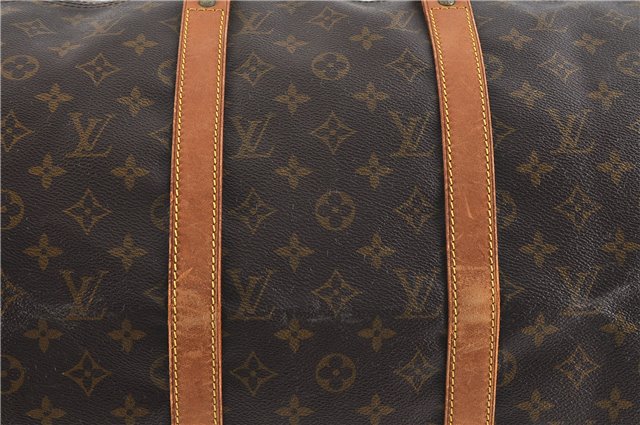 Auth Louis Vuitton Monogram Keepall Bandouliere 50 Boston Bag M41416 LV 4184D