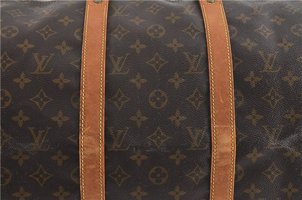 Auth Louis Vuitton Monogram Keepall Bandouliere 50 Boston Bag M41416 LV 4184D