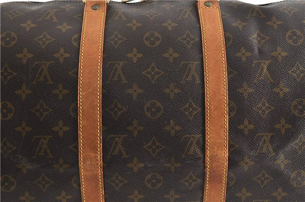 Auth Louis Vuitton Monogram Keepall Bandouliere 50 Boston Bag M41416 LV 4184D