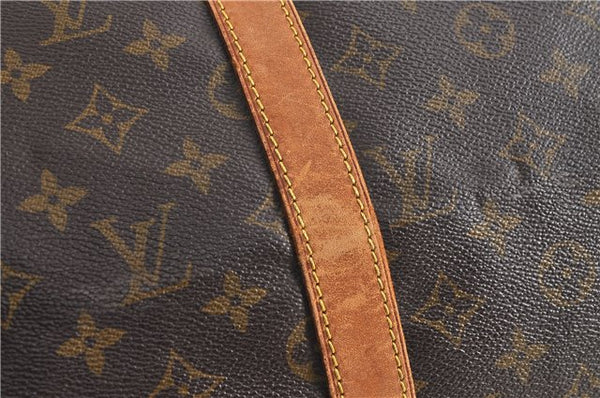 Auth Louis Vuitton Monogram Keepall Bandouliere 50 Boston Bag M41416 LV 4184D