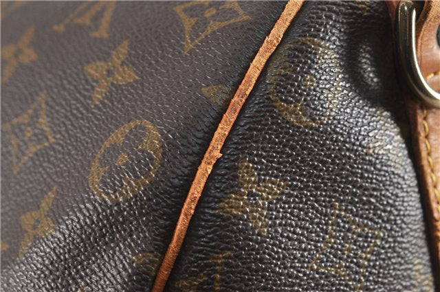 Auth Louis Vuitton Monogram Keepall Bandouliere 50 Boston Bag M41416 LV 4184D