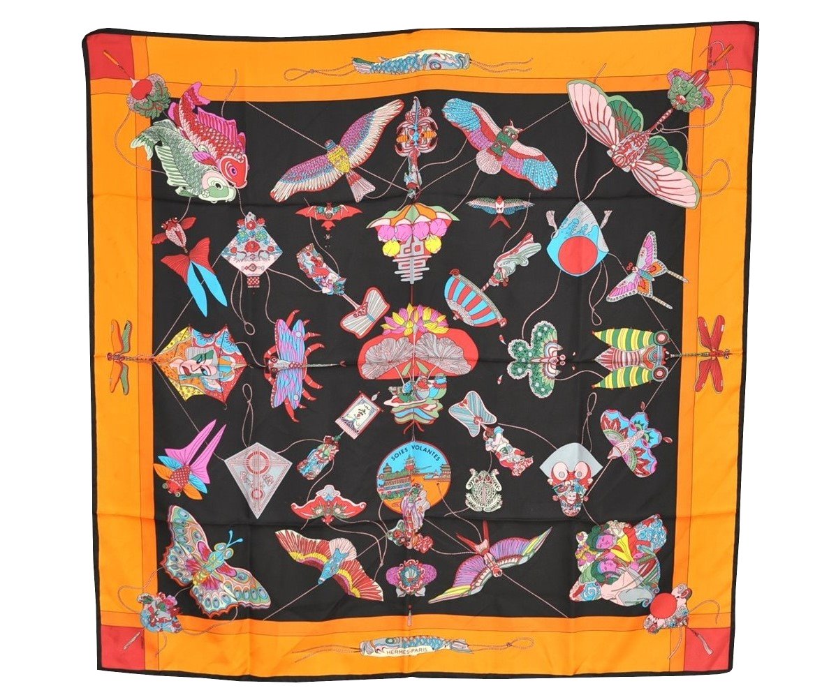 Authentic HERMES Carre 90 Scarf 