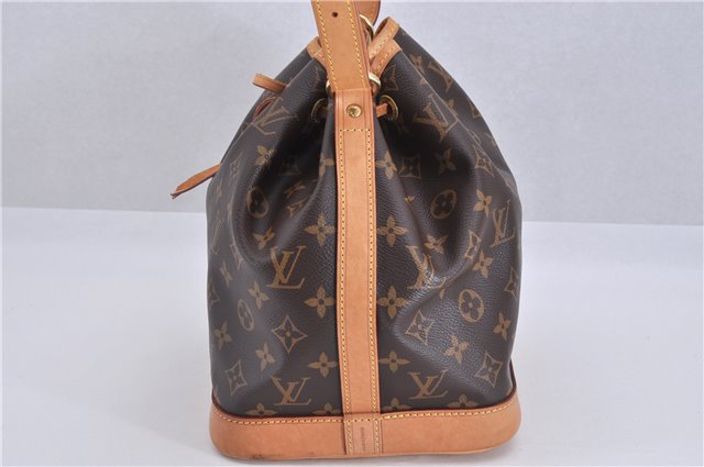 Authentic Louis Vuitton Monogram Petit Noe M40818 Shoulder Drawstring Bag 4185F