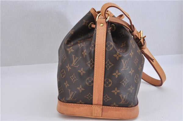 Authentic Louis Vuitton Monogram Petit Noe M40818 Shoulder Drawstring Bag 4185F