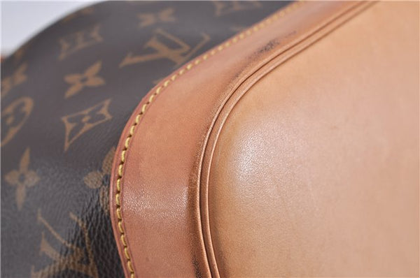 Authentic Louis Vuitton Monogram Petit Noe M40818 Shoulder Drawstring Bag 4185F