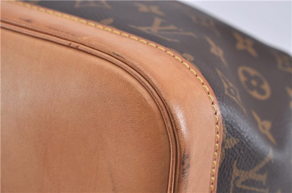 Authentic Louis Vuitton Monogram Petit Noe M40818 Shoulder Drawstring Bag 4185F