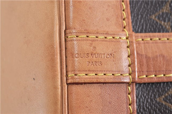 Authentic Louis Vuitton Monogram Petit Noe M40818 Shoulder Drawstring Bag 4185F