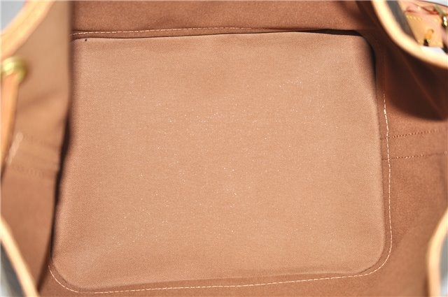 Authentic Louis Vuitton Monogram Petit Noe M40818 Shoulder Drawstring Bag 4185F