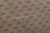 Authentic GUCCI Micro GG PVC Leather 2Way Shoulder Hand Bag Brown 4185I