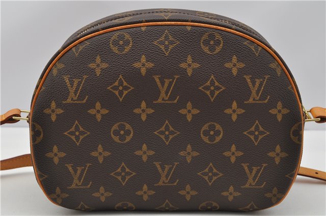 Authentic Louis Vuitton Monogram Blois Shoulder Cross Body Bag M51221 LV 4186F