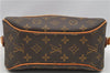 Authentic Louis Vuitton Monogram Blois Shoulder Cross Body Bag M51221 LV 4186F