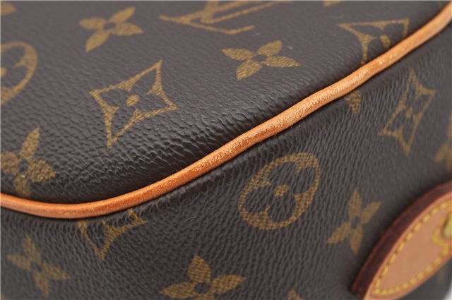Authentic Louis Vuitton Monogram Blois Shoulder Cross Body Bag M51221 LV 4186F