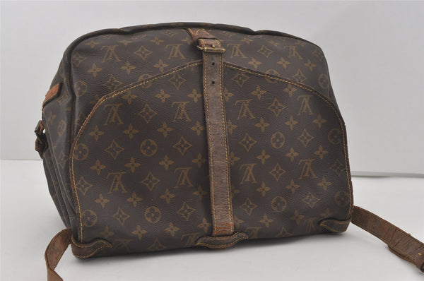 Authentic Louis Vuitton Monogram Saumur 35 Shoulder Cross Bag M42254 Junk 4186I