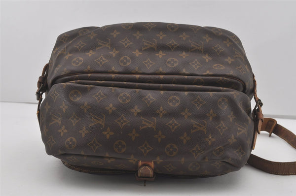 Authentic Louis Vuitton Monogram Saumur 35 Shoulder Cross Bag M42254 Junk 4186I