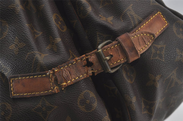 Authentic Louis Vuitton Monogram Saumur 35 Shoulder Cross Bag M42254 Junk 4186I