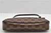 Authentic Louis Vuitton Damier Pochette Accessoires Hand Pouch N41206 LV 4187F