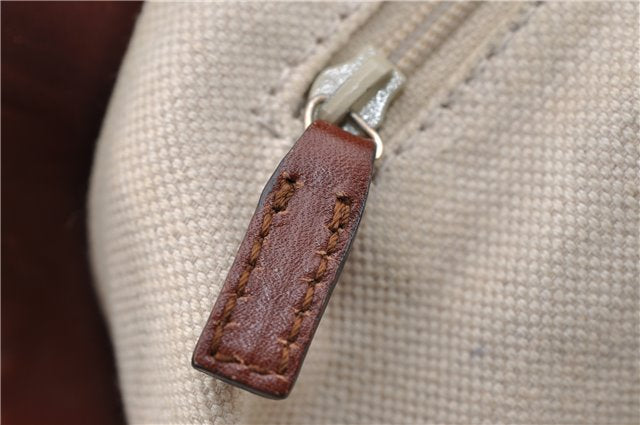 Authentic GUCCI Sukey 2Way Tote Bag GG Canvas Leather 247902 Beige 4188F