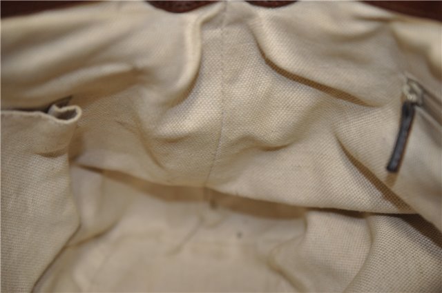 Authentic GUCCI Sukey 2Way Tote Bag GG Canvas Leather 247902 Beige 4188F