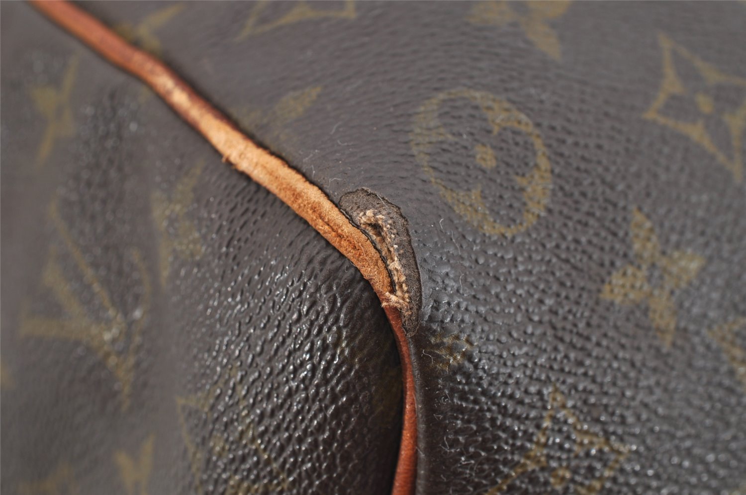 Auth Louis Vuitton Monogram Keepall Bandouliere 50 Boston Bag Old Model LV 4188I