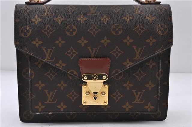 Authentic LOUIS VUITTON Monogram Monceau 2Way Shoulder Hand Bag M51185 LV 4189C