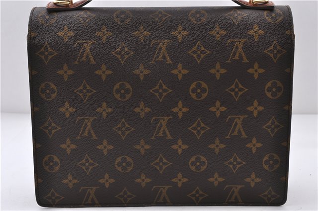 Authentic LOUIS VUITTON Monogram Monceau 2Way Shoulder Hand Bag M51185 LV 4189C