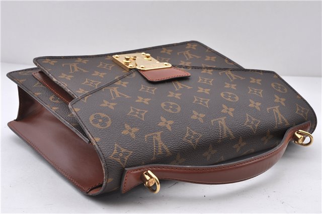 Authentic LOUIS VUITTON Monogram Monceau 2Way Shoulder Hand Bag M51185 LV 4189C