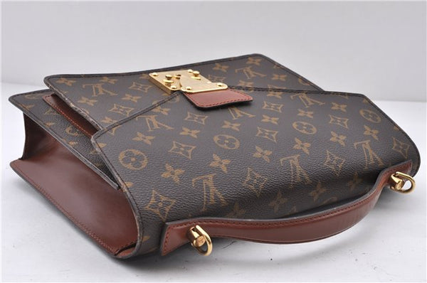Authentic LOUIS VUITTON Monogram Monceau 2Way Shoulder Hand Bag M51185 LV 4189C