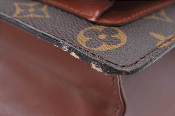 Authentic LOUIS VUITTON Monogram Monceau 2Way Shoulder Hand Bag M51185 LV 4189C