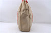 Authentic Louis Vuitton Antigua Cabas GM Tote Bag Beige Red M40032 LV 4189D