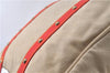 Authentic Louis Vuitton Antigua Cabas GM Tote Bag Beige Red M40032 LV 4189D